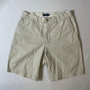 Polo Ralph Lauren Mens Beige Chino Shorts Size 31 Casual